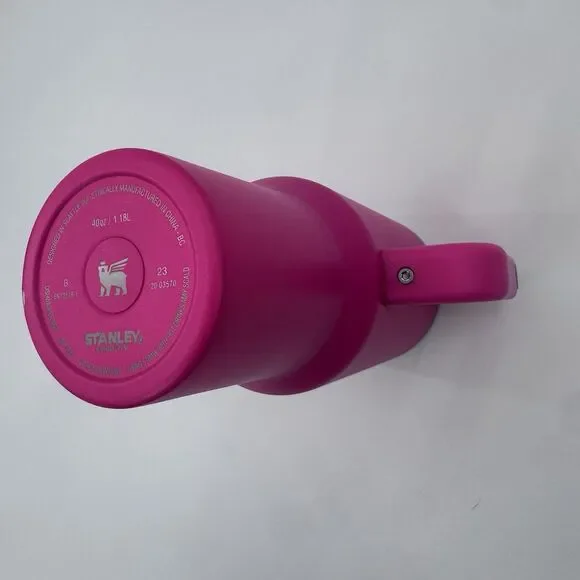 Stanley Flowstate Quencher H2O Double Vacuum Insulate Tumbler 40 oz Fuchsia - Picture 13 of 14
